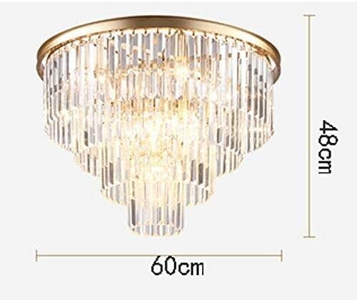 ✨ Minimalist Crystal Ceiling Light – Elegant Chandelier for Bedroom, Living Room & More 🏠💎