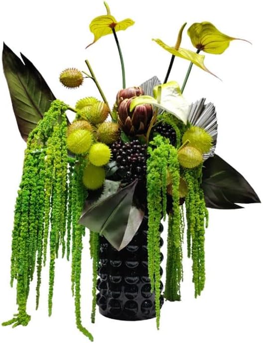 🌿 Artificial Greenery Arrangement – Lush & Vibrant Faux Plants for Home or Office Décor 🌱✨
