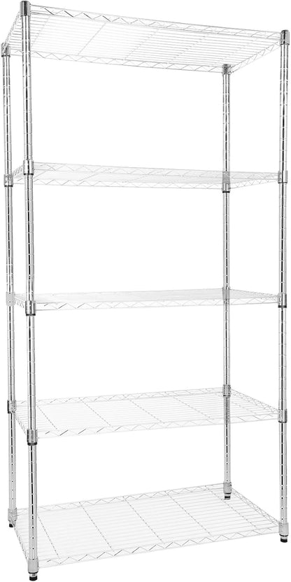 📦 Supreme 5-Tier Storage Rack – Maximize Your Space & Organize in Style 🏠✨