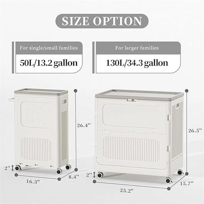 🌿 Waterproof Laundry Storage Organizer – Perfect for Bathroom & Bedroom 🧺✨
