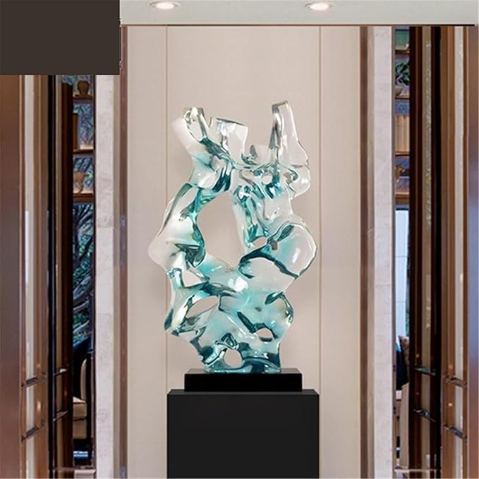 🌟 Abstract Transparent Decorative Sculpture – Modern Art for Your Home or Office 🌈✨