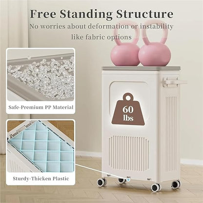 🌿 Waterproof Laundry Storage Organizer – Perfect for Bathroom & Bedroom 🧺✨