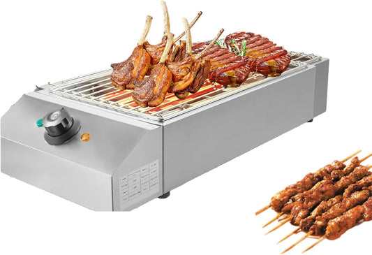 🔥 Detachable Adjustable Temperature BBQ Grill - Perfect for Outdoor Cooking 🍖🌟