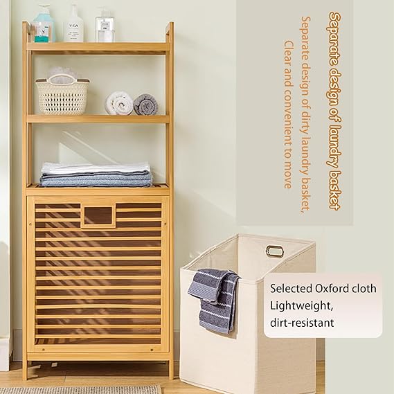 🧺 Tilt-Out Laundry Organizer – Stylish & Convenient Storage for Your Bathroom or Laundry Room 🏠✨