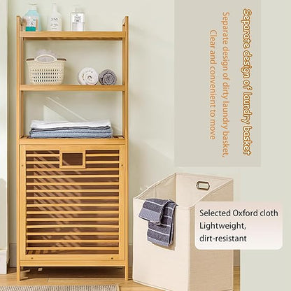 🧺 Tilt-Out Laundry Organizer – Stylish & Convenient Storage for Your Bathroom or Laundry Room 🏠✨