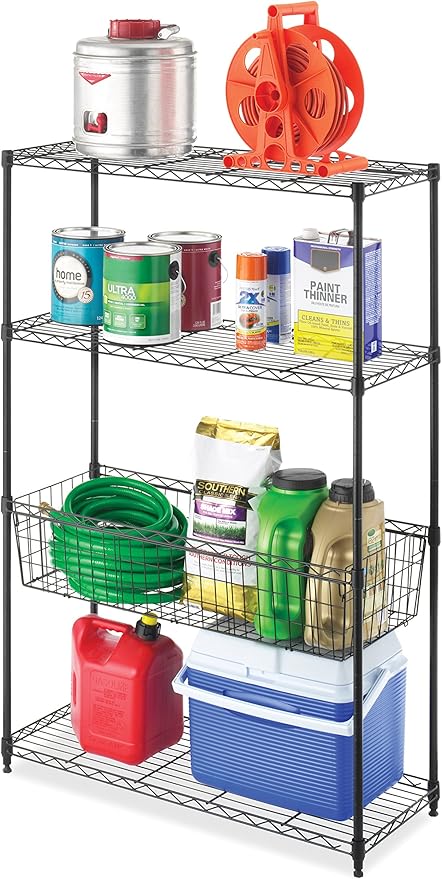 📦 Supreme 5-Tier Storage Rack – Maximize Your Space & Organize in Style 🏠✨